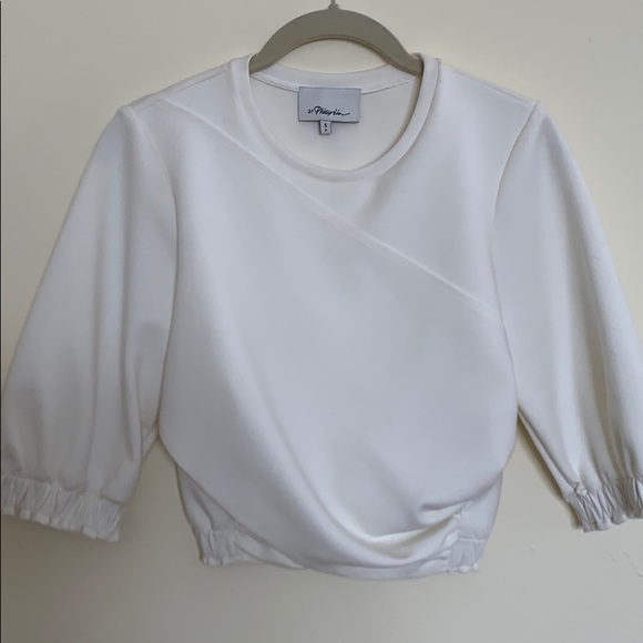 Phillip Lim Cross front crop top NWOT - Picture 2 of 5